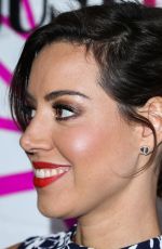 AUBREY PLAZA at Justfab Ready-to-wear Launch Party in West Hollywood
