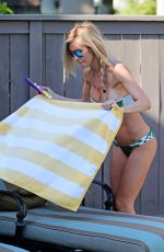 AUDRINA PATRIDGE in Bikini at a Pool in Los Angeles