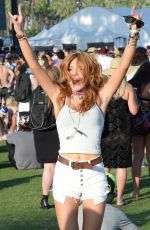 BELLA THORNE at 2015 Coachella Music Festival, Day 2