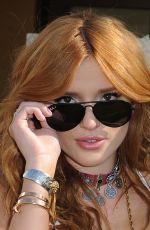 BELLA THORNE at Day 1 of Birchbos Cabana at Interview Magazine’s Coachella House