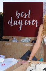 BELLA THORNE at Day 1 of Birchbos Cabana at Interview Magazine’s Coachella House