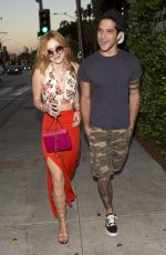 BELLA THORNE Leaves Chateau Marmont in West Hollywood 04/26/2015