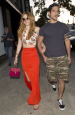 BELLA THORNE Leaves Chateau Marmont in West Hollywood 04/26/2015