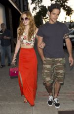 BELLA THORNE Leaves Chateau Marmont in West Hollywood 04/26/2015