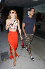 BELLA THORNE Leaves Chateau Marmont in West Hollywood 04/26/2015