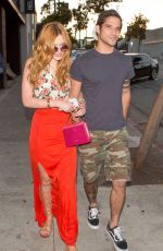BELLA THORNE Leaves Chateau Marmont in West Hollywood 04/26/2015