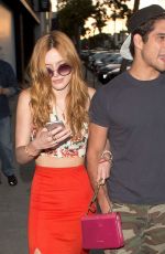 BELLA THORNE Leaves Chateau Marmont in West Hollywood 04/26/2015