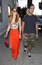 BELLA THORNE Leaves Chateau Marmont in West Hollywood 04/26/2015
