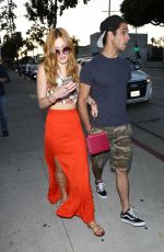 BELLA THORNE Leaves Chateau Marmont in West Hollywood 04/26/2015