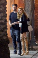 BELLA THORNE Leaves The Mud Hen Tavern in Los Angeles