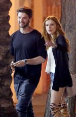 BELLA THORNE Leaves The Mud Hen Tavern in Los Angeles