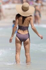 BETHENNY FRANKEL in Swimsuit at a Beach in Miami