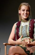 BLAKE LIVELY at Apple Store Soho Presents Meet the Filmmaker: Blake Lively in New York