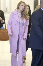 BLAKE LIVELY Leaves SiriusXM Studios in New York