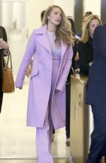 BLAKE LIVELY Leaves SiriusXM Studios in New York