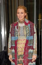 BLAKE LIVELY Out in New York 04/22/2015