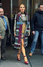 BLAKE LIVELY Out in New York 04/22/2015