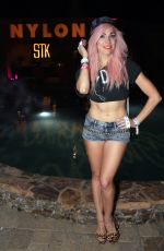 BONNIE MCKEE at Nylon Midnight Garden Party in Bermuda Dunes