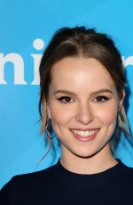 BRIDGIT MENDLER at 2015 NBCUniversal Summer Press Day in Pasadena