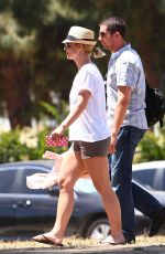 BRITNEY SPEARS at Soccer Game in Los Angeles 04/26/2015