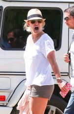 BRITNEY SPEARS at Soccer Game in Los Angeles 04/26/2015