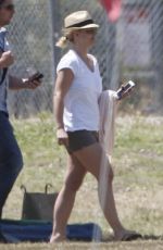 BRITNEY SPEARS at Soccer Game in Los Angeles 04/26/2015