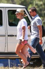 BRITNEY SPEARS at Soccer Game in Los Angeles 04/26/2015