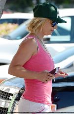 BRITNEY SPEARS at the Skate Park in Los Angeles