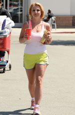 BRITNEY SPEARS in Shorts and Tank Top Leaves Target in Thousand Oaks