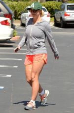 BRITNEY SPEARS in Shorts Out and About in Thousand Oaks
