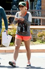 BRITNEY SPEARS in Shorts Out and About in Thousand Oaks