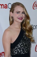 BRITT ROBERTSON at Cinemacon Big Screen Achievement Awards in Las Vegas