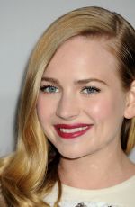 BRITT ROBERTSON at Dior and I Premiere in Los Angeles