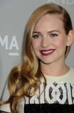 BRITT ROBERTSON at Dior and I Premiere in Los Angeles