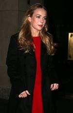 BRITT ROBERTSON at the Today Show in New York