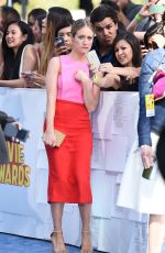 BRITTANY SNOW at 2015 MTV Movie Awards in Los Angeles