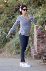 BROOKE BURKE Out for a Walk in Santa Monica