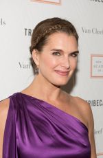 BROOKE SHIELDS at 2015 Tribeca Ball in New York