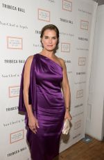 BROOKE SHIELDS at 2015 Tribeca Ball in New York