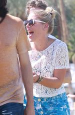 BUSY PHILIPPS at Coachella Valley Music Festival in Indio