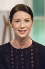 CAITRIONA BALFE at Lorraine TV Talk Show in London
