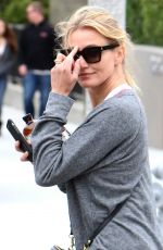 CAMERON DIAZ Leaves a Gym in Beverly Hills 04/22/2015