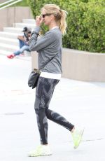CAMERON DIAZ Leaves a Gym in Beverly Hills 04/22/2015