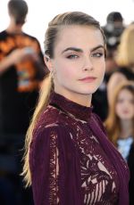 CARA DELEVINGNE at 2015 MTV Movie Awards in Los Angeles