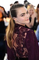 CARA DELEVINGNE at 2015 MTV Movie Awards in Los Angeles