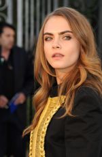 CARA DELEVINGNE at Burberry London in Los Angeles Event in Los Angeles
