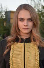 CARA DELEVINGNE at Burberry London in Los Angeles Event in Los Angeles