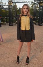 CARA DELEVINGNE at Burberry London in Los Angeles Event in Los Angeles