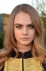 CARA DELEVINGNE at Burberry London in Los Angeles Event in Los Angeles