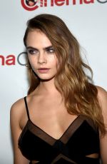 CARA DELEVINGNE at Cinemacon Big Screen Achievement Awards in Las Vegas